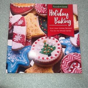 Holiday Baking Cookbook - Red and White
